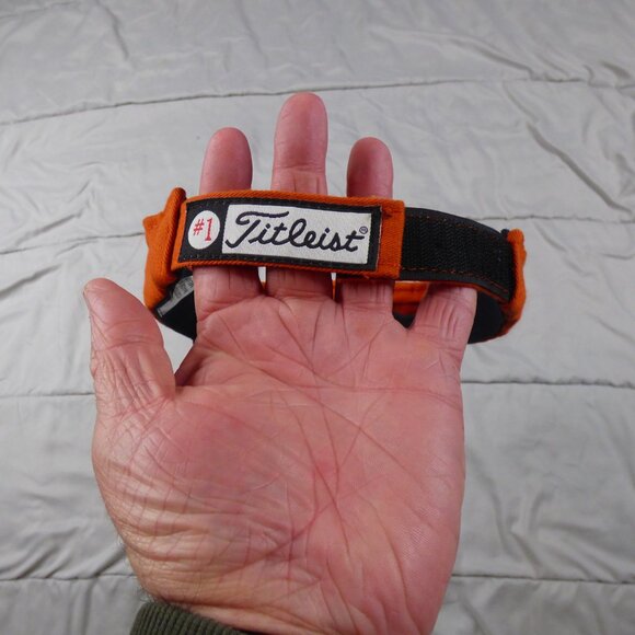 Titleist Visor Hat Men One Size Orange Golf Golfer - Picture 2 of 7